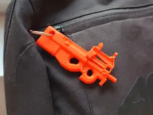 P90 / CS2 keychain/charm