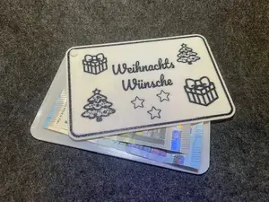 Gift card box / cash card / Voucher cash gift V3
