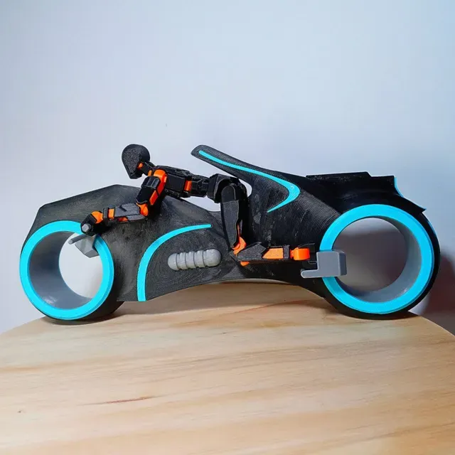 Motocicleta de luz DUMMY 13 TRON Legacy — Фото 9 из 12