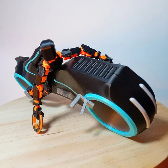 Motocicleta de luz DUMMY 13 TRON Legacy — Фото 2 из 12