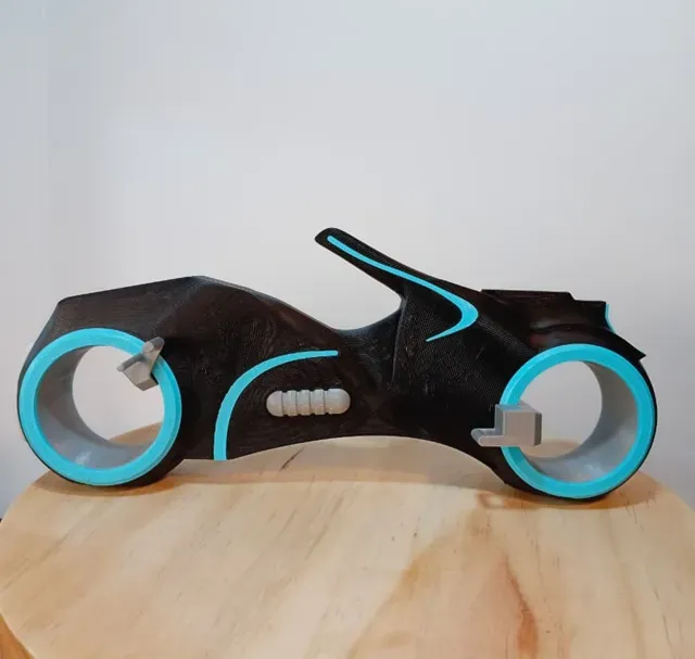Motocicleta de luz DUMMY 13 TRON Legacy — Фото 4 из 12