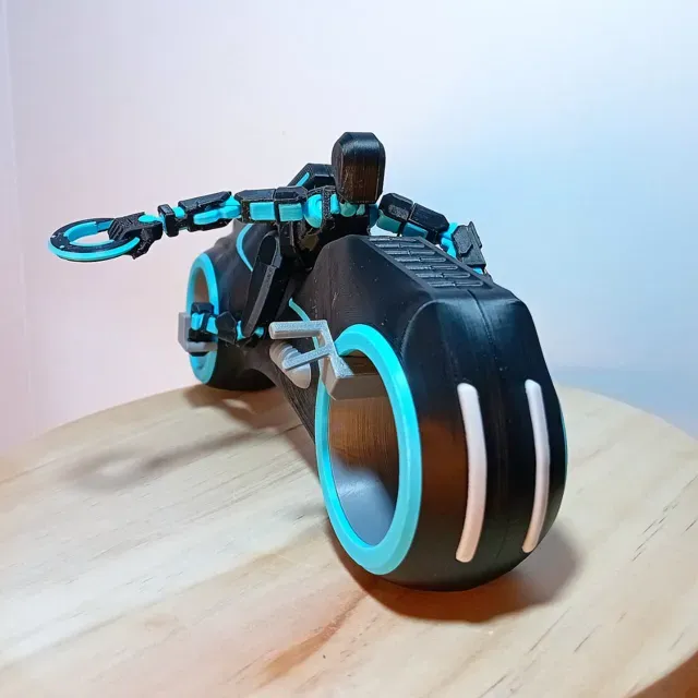 Motocicleta de luz DUMMY 13 TRON Legacy — Фото 3 из 12