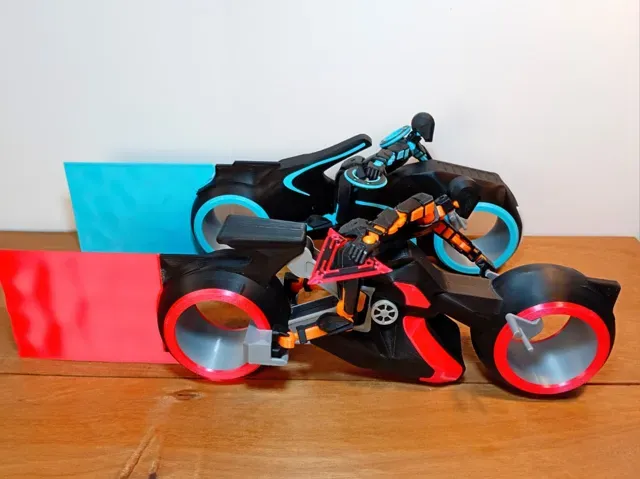 Motocicleta de luz DUMMY 13 TRON Legacy — Фото 10 из 12