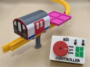 CyberBricks Gridfinity Monorail Train - V1.0