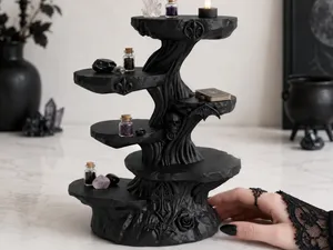 Goth Witchy Desk & Wall Display Shelf