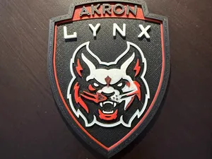 Akron Lynx Soccer - Medallion & Chains : Oversized