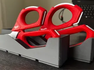 Milwaukee Scissors Gridfinity Organizer