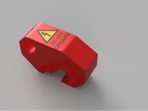 DO NOT OPERATE !  (Electrical lockout device)