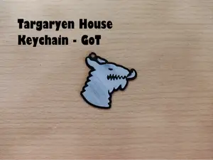 Targaryen House Keychain – Game of Thrones