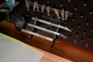 Support for 4 Scalpels for Ikea Skadis