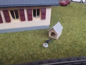 Hundehütte H0/HO/1:87
