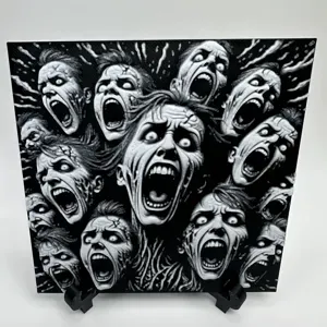 HueForge - Wall Art - "Operatic Disdain"