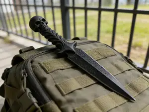 Skull-Hilt Tactical Dagger
