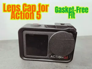 Lens Cap for DJI OSMO Action 5 – Gasket-Free Fit