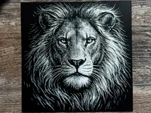 Lion HueForge Wildlife Series