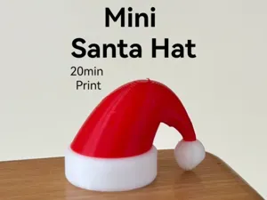 Mini Christmas Santa Hat