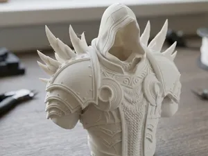 Tyrael Bust 3D Print Model 338