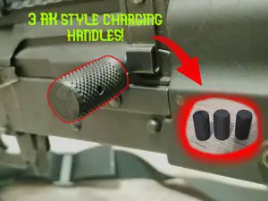 3 types of AK charging handles