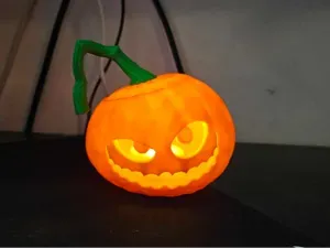 Spooky Jack-o-Lantern Tea Light