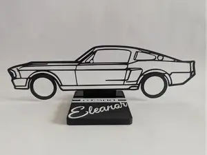 Ford Mustang Shelby GT500 Eleanor silhouette
