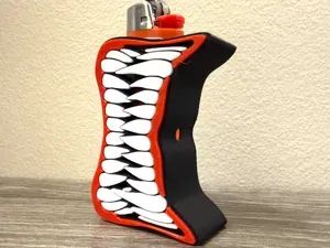 Monster Mouth lighter case