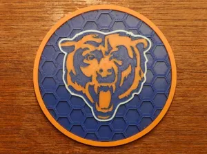 Chicago Bears: Hex Coaster