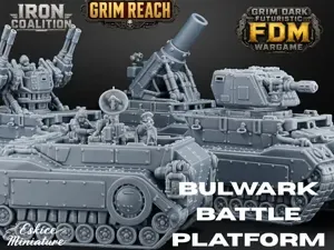 BULWARK BATTLE PLATFORM - 32mm Grim Dark Wargame