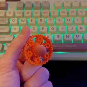Planetary Gear Fidget spinner - Finger version