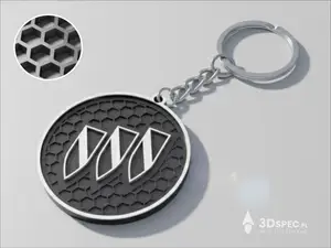 Buick logo keychain