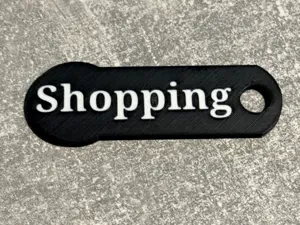 Münze, Öffnen vom Einkaufswagen, Schlüsselanhänger