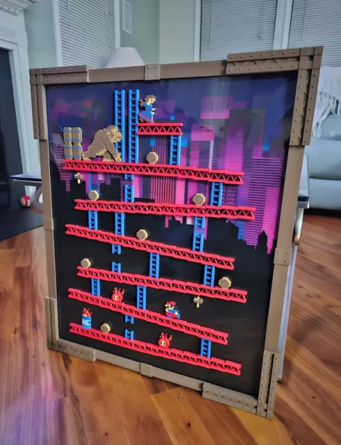 Donkey Kong Arcade 3D Playfield