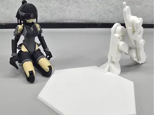 3mm Action figure stand (no ams-no supports)