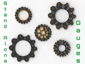 Fillet Diameter Radius Gauge - Stand Alone Variants