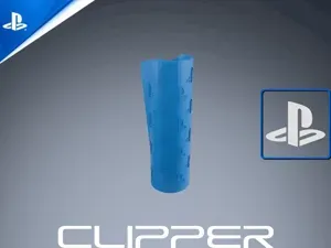 [Clipper Sleeve] PlayStation Brand/Logo Pattern