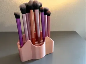 Make-up brush holder