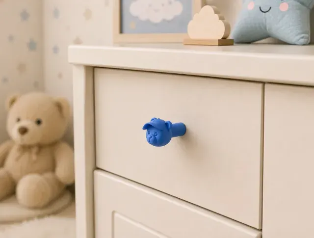 Teddy Bear Furniture Knob for Kids Room — Фото 3 из 7