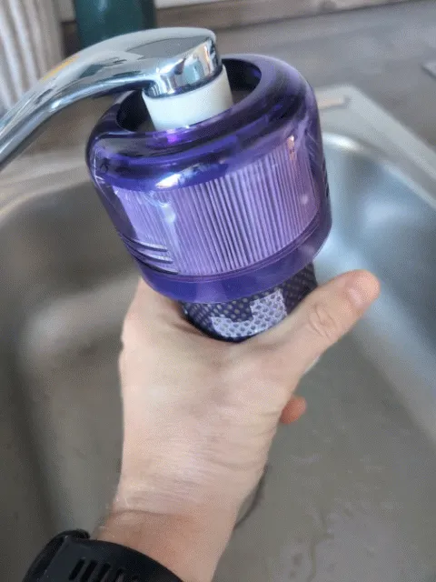 Dyson V11 V15 Filter Cleaning Faucet Adapter