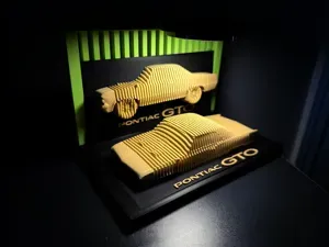 1964 Pontiac GTO Layered Car Display Model!