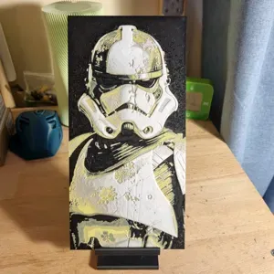 Golden Storm Trooper Star Wars ( Hueforge )