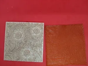 Leather Stamp – Western Floral Pattern