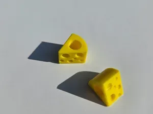 Cheese Wedge Tire Valve Stem Cap