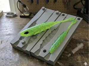 Soft Bait Mold | Nays NDL Inspired (8cm)