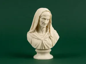 Saint Anne Bust – Religious Sculpture