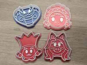 Character Cookie Cutter Stamp Pack 56