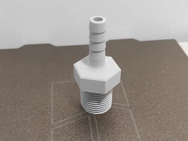3/8" Barb to 7/8" 14 UNF Thread Fitting Adapter — Фото 2 из 3