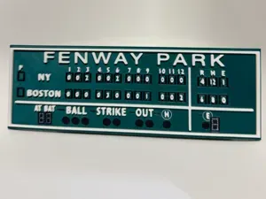 Fenway Park Scoreboard Boston Red Sox 2004 ALCS