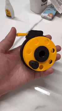 棘轮鱼竿绕线器/Ratchet fishing rod winding device