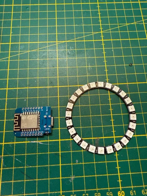 WLED LED-Ring 24 LEDs (WEMOS D1 mini, WLAN-fähig) — Фото 5 из 8