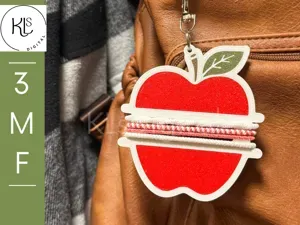 Apple Hair Tie Holder