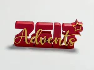 Dekorativer Aufsteller - Adventszeit